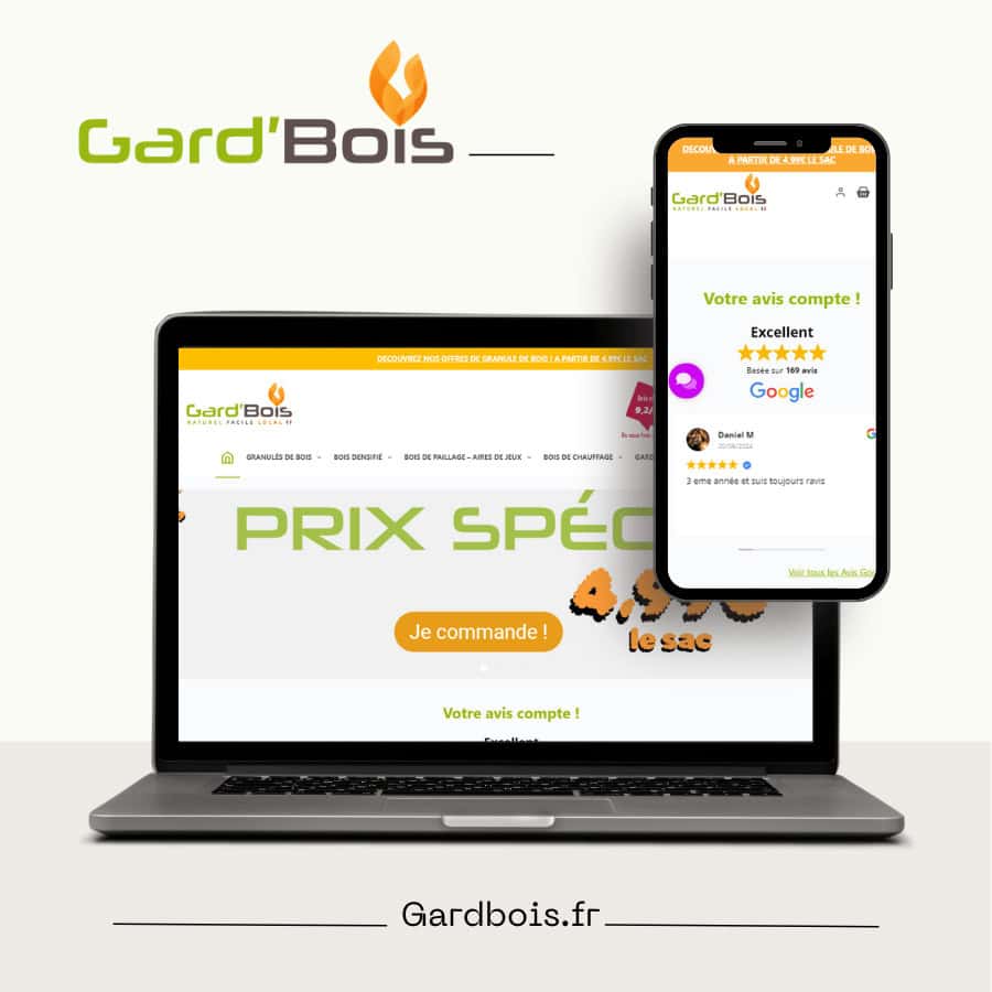 Commande en ligne de pellets avec un simple smartphone !