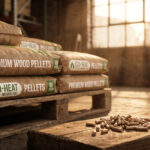 Prix granulés de bois 2026 - Palette de sacs de pellets Gard'Bois dans le Gard