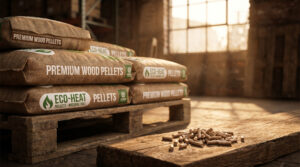 Prix granulés de bois 2026 - Palette de sacs de pellets Gard'Bois dans le Gard