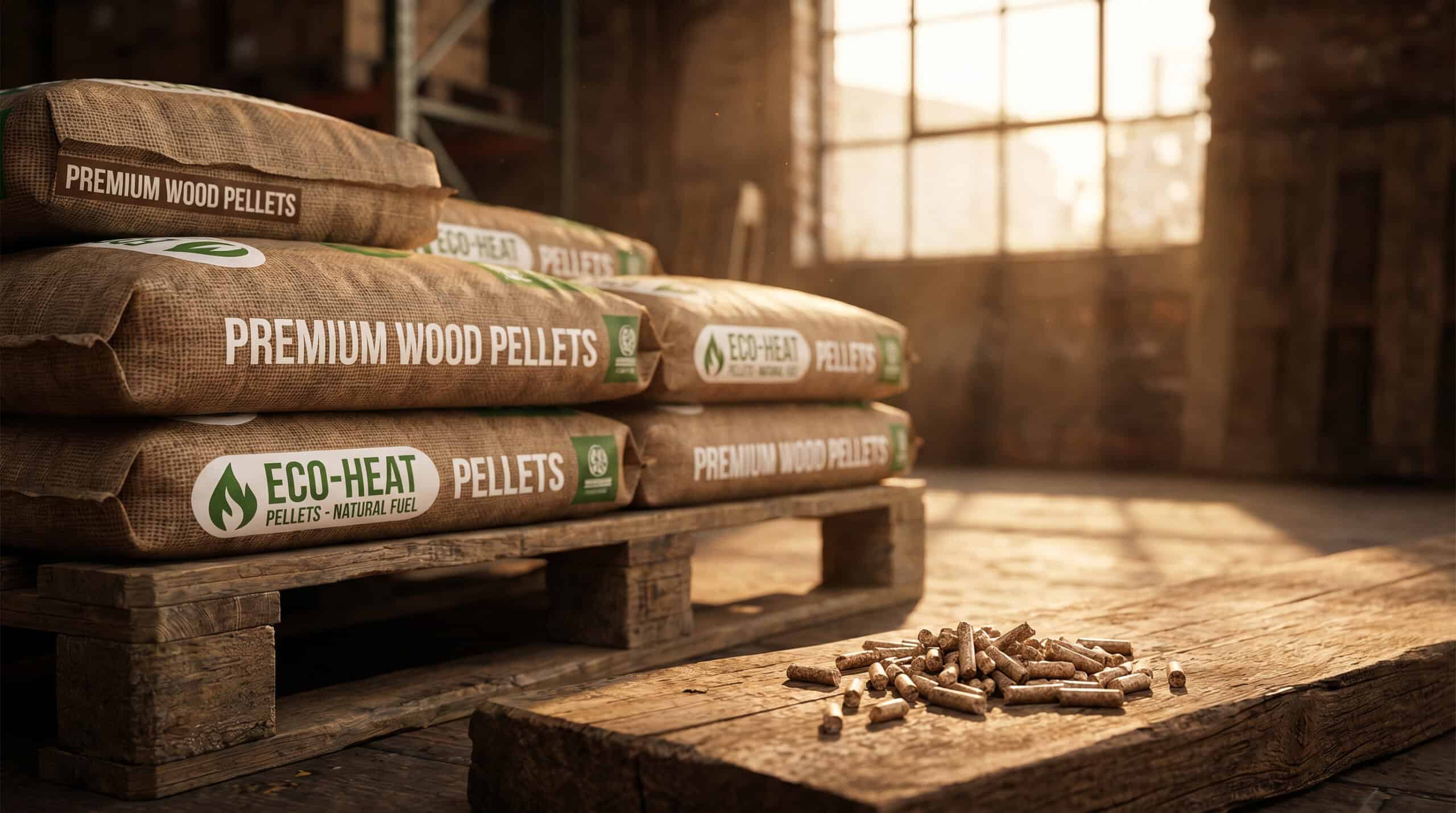 Prix granulés de bois 2026 - Palette de sacs de pellets Gard'Bois dans le Gard