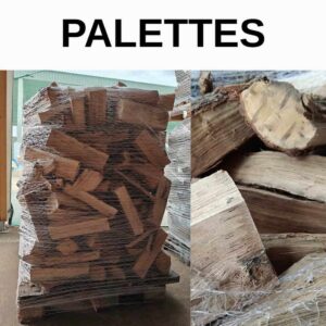 Palette de bûches sèches - 1,4 stère - 33cm